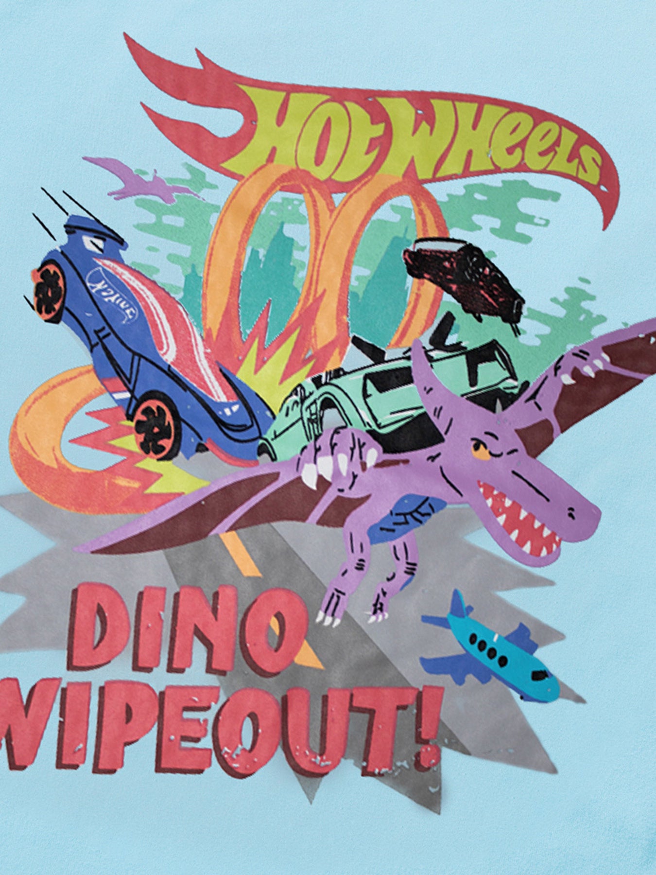 Children's Dino Wipeout Graphic Tee - Image 4